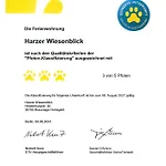 Harzer Wiesenblick, Bis 2 Hunde Willkommen, W-lan, Sauna, Dtv 4 Sterne, 3 Pfoten Appartement