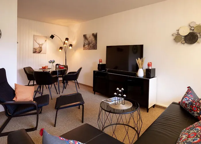 Harzer Wiesenblick, Bis 2 Hunde Willkommen, W-lan, Sauna, Dtv 4 Sterne, 3 Pfoten Апартаменты Браунлаге